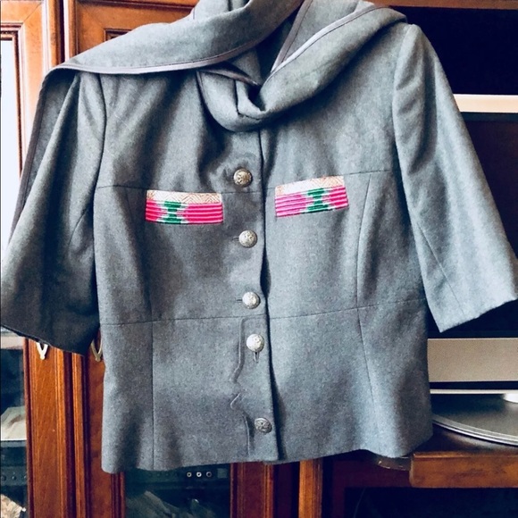 Designer couture wool jacket Matthew Williamson - Picture 5 of 5